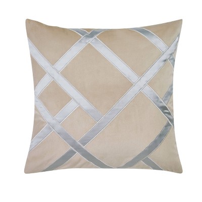 silver and gold decorative pillows