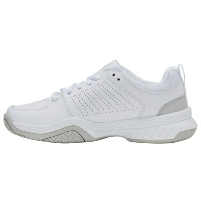 Обувь K-Swiss Women's Court Express 2 Tennis Shoe (White/Ballad Blue/Dawn Blue). (11) — фото 5