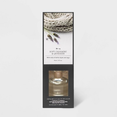 2.02 fl oz Soft Cashmere and Lavender Oil Reed Diffuser - Threshold™