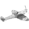 Model Kit Supermarine Spitfire Fighter Aircraft "Royal Air Force" (Easy Difficulty) Steel Model by Metal Earth - 3 of 4