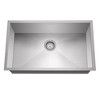 Miligore 10" Deep Single Bowl 16-Gauge Stainless Steel Undermount Kitchen Sink with Drain/Grid - 2 of 4