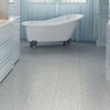 GlasFlength Carpet Tiles 12 Pack 12" Interlocking Deck Tiles 440LBS Weight Capacity Waterproof for Bathroom Balcony, Gray, 12"*12"*0.56" - 2 of 4
