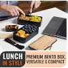 Premium Bento Box with Utensils, Chopsticks & Dip Container, for Adults & Kids - 2 of 4