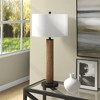 Hudson and Canal 29" Tall Table Lamp with Fabric Shade - 2 of 4