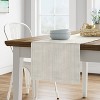 Cotton Solid Table Runner White - Threshold™ - 2 of 3