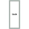 PosterPalooza | Panoramic Refined Blue Picture Frame - UV Acrylic, Foam Board Backing, Hanging Hardware - 2 of 4
