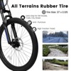Aukfa 27.5 Inch Full Suspension Mountain Bike - Dual Shock Absorbers, 21-Speed Gears, Mechanical Disc Brakes - Unisex Adult Bike - 4 of 4