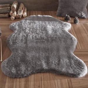 BC BARE COTTON Ultra Soft Fluffy Area Rug - Decoration Carpets Irregular Shape Floor Sofa Cover Seat Cushion Bedside Carpet - 1 of 1