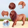 31 Pcs Safari Animals Figures Including 24 Realistic Jungle Playset Toys Zoo Animals for Toddlers 3+ Years Old Ideal Gift for Boys and Girls - 4 of 4