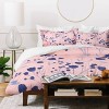 Deny Designs Emanuela Carratoni Natural Haze Duvet and Sham Set Pink/Blue - 3 of 4