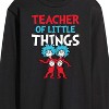 Men's - Dr. Seuss - Teacher Of Little Things Long Sleeve Graphic T-Shirt - 2 of 4