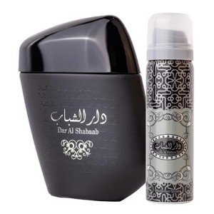 Ard Al Zaafaran Dar Al Shabab Gift Set for Everyone N/A 3.4 oz / 100 ml Eau de Parfum Spray+ 1.7 oz / 50 ml Deodorant Spray - 1 of 2