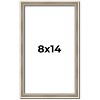 PosterPalooza | Photo Size Classic Modern Silver Frame - UV Acrylic, Foam Board Backing, Hanging Hardware - 2 of 4
