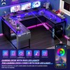 U Shaped Computer Gaming Desk - 4 of 4