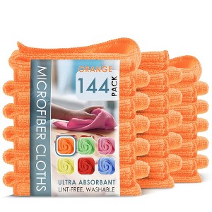 Hearth & Harbor Microfiber Cleaning Cloth, Reusable Microfiber Towel, Lint Free Washcloths - 1 of 4