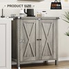 Buffet Cabinet Farmhouse Storage Cabinet with Doors and Shelves - 2 of 4