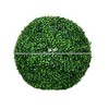 2 Pack Artificial Tree Boxwood Topiary Balls, 19.75 Inch - 3 of 4