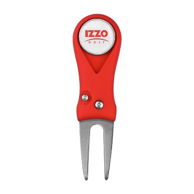Izzo Golf Matte Switch-Blade Divot Tool