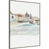 32" x 42" Seaside Tranquility I by Susan Pepe - Amanti Art: Coastal Beach Houses Canvas Print - 2 of 4