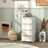 Qaba Kids Storage Unit Dresser Tower with Drawers Chest Toy Organizer for Bedroom Nursery Kindergarten Living Room for Boys Girls - 2 of 4