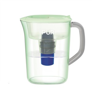 PUR 7 Cup Water Pitcher Filtration System Lime PPT700L: BPA-Free, Dishwasher-Safe, Filters Pesticides & Chlorine - 1 of 4