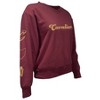 NBA Cleveland Cavaliers Women's Long Sleeve V-Neck Fleece Sweatshirt - 3 of 4