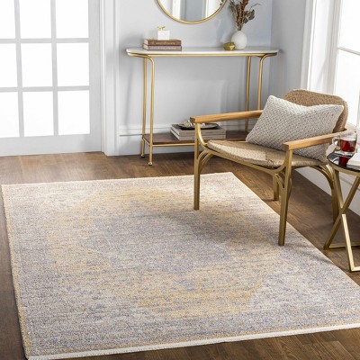Hauteloom Misa Mustard & Gray Area Rug