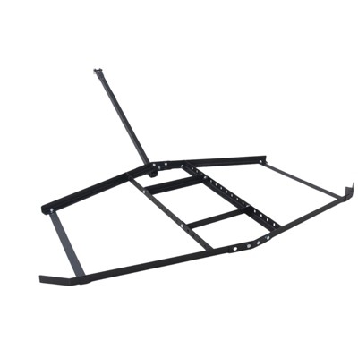 66" Driveway Drag Steel Drag Harrow with Pin-Style Hitch, Adjustable Bars, Tow Behind Grader