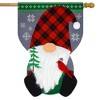 Briarwood Lane Winter House Flag 40x28 For Outdoor Winter Gnome Burlap For Winter House Flag - 2 of 4