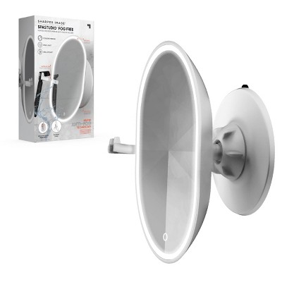 Sharper Image Shower with Hook Mount Makeup Mirror