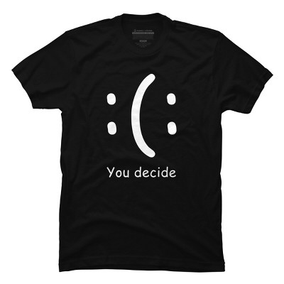 Men's Design By Humans you decide By ZeusSE T-Shirt
