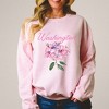 Simply Sage Market Women's Graphic Sweatshirt Washington Flower Colorful - 2 of 4