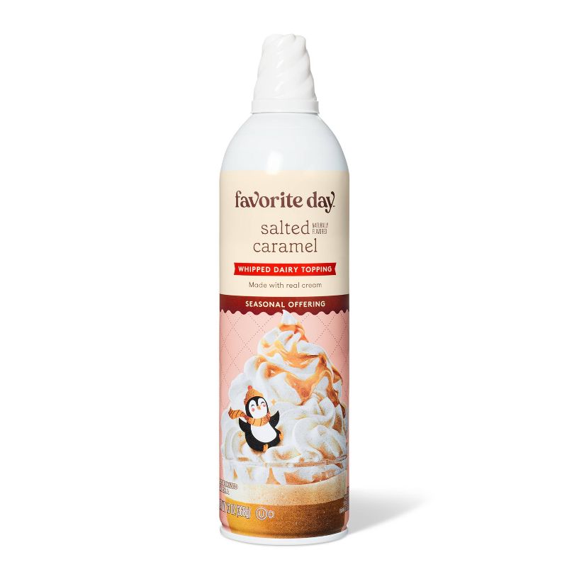 Salted Caramel Whipped Dairy Topping - 13oz - Favorite Day&#8482;, 1 of 9