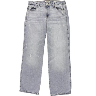 GUESS Womens Sexy Straight Leg Jeans