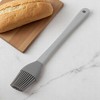 Unique Bargains Basting Brush Small Brush Dishwasher Safe Silicone Plastic 8.46"x1.18" 1Pcs - 2 of 4