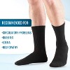 Heelbo - Diabetic Crew Socks 8-15mmHg-Black-Small - 3 of 4