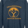 Women's - Yellowstone - Official Yellowstone Merchandise Lightweight French Terry Wide Neck Long Sleeve Shirt - 2 of 4