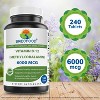 Brieofood Vitamin B-12 (Methycoballamin) 6000 mcg- 240 Tablets. Non-GMO, and Gluten Free - 3 of 4