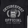 Men's - Instant Message - Oktoberfest Official Bier Taster Short Sleeve Graphic T-Shirt - 2 of 4