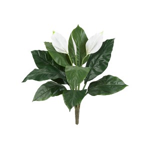 Nearly Natural 24-in Spathiphyllum Artificial Plant (Set of 3) - 1 of 1