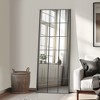 SpassWay Black/Gold Accent Wall Mirror Ornate Full Length Mirror for Living Room Bedroom Entryway - 2 of 4