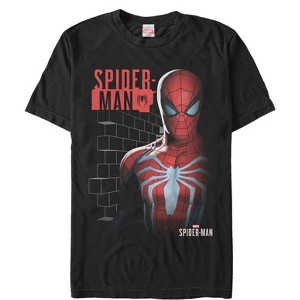 Men's Marvel Gamerverse Spider-Man Bricks T-Shirt - 1 of 4