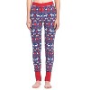 Ashford & Brooks Women's Printed Thermal Waffle Knit PJ Set - 4 of 4