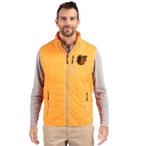 Baltimore Orioles Cutter & Buck Rainier PrimaLoft® Mens Eco Insulated Full Zip Puffer Vest - 1 of 1
