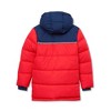Lands' End Kids Water Resistant High Pile Lined Coat - 2 of 3