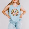 Simply Sage Market S.W.Smiley Groovy Floral Outline Garment Dyed Tank - 3 of 3
