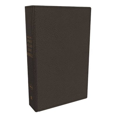 NKJV, Spirit-Filled Life Bible, Third Edition, Genuine Leather, Black Indexed, Red Letter Edition, Comfort Print - 3rd Edition by  Thomas Nelson