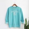 Simply Sage Market Women's  Garment Dyed Graphic Sweatshirt Embroidered Miami Beach Florida - 3 of 3