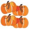 Big Dot of Happiness Fall Pumpkin - Pumpkin Decorations DIY Halloween or Thanksgiving Party Essentials - Set of 20 - 2 of 4