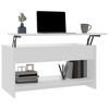 vidaXL Coffee Table White Engineered Wood Medium Coffee Table - 4 of 4